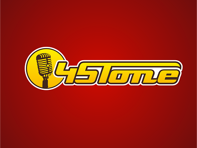 45 Tone logo retro