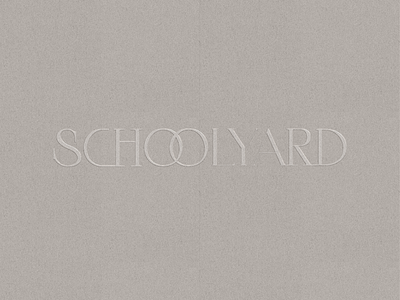 Visual Identity for Sustainable Fashion Brand Schoolyard