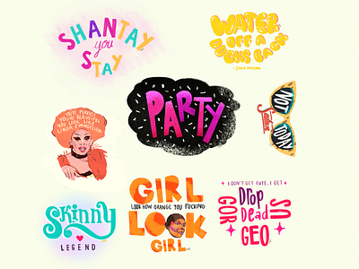 RPDR  STICKERS