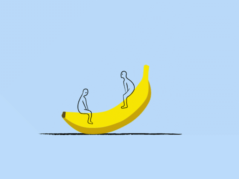simple Animation 2d animation banana gif animation simple animation