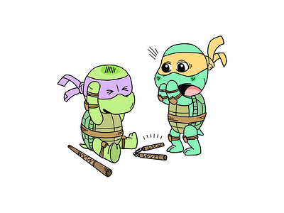 Turtles illustration teenagemutantninjaturtles