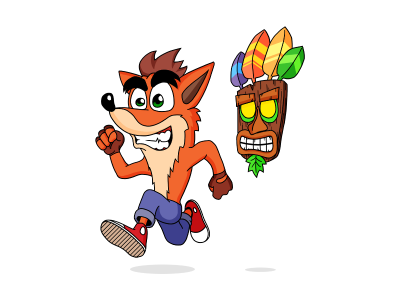 Crash Bandicoot mattias eriksson crash bandicoot materik illustration