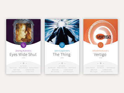 Movie Cards card materik movie ui ux web