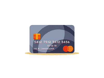 Credit Card credit card illustration materik mattias eriksson vector