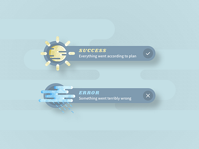 Daily UI #011 alert dailyui dailyui 011 error materik mattias eriksson success ui ux
