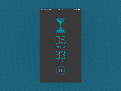 Daily UI #014 app countdown dailyui dailyui 014 ios materik mattias eriksson timer ui ux