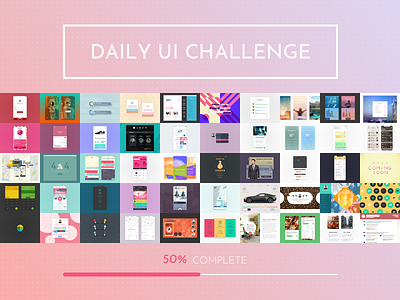 Daily UI 50%