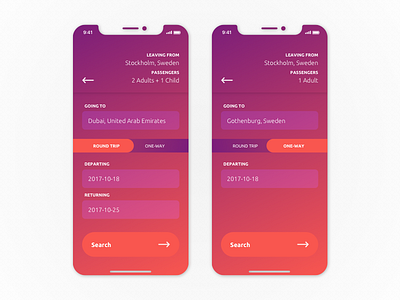 Daily UI #068 app dailyui dailyui 068 ios iphone x materik mattias eriksson ui ux