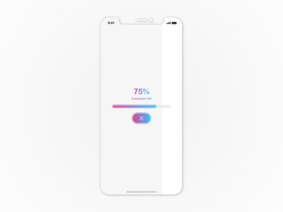 Daily UI #076 app dailyui dailyui 076 ios iphone x loading materik mattias eriksson ui ux