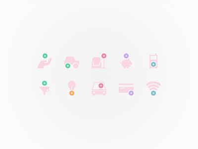 Zmarta Product Icons icon icon set vector