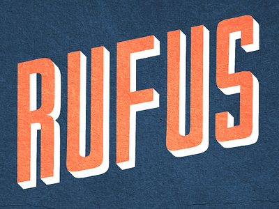 Rufus design font hand lettering letters rufus typography