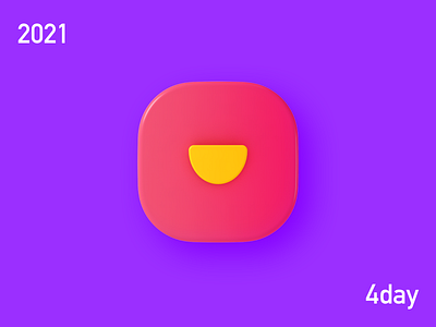 C4D-ICON Smiley 3d app application branding design graphic design icon icon medal reward illustration logo sketch ui