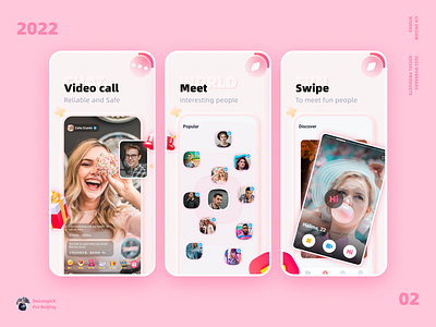 social app 2 app dating design social app 2 ui