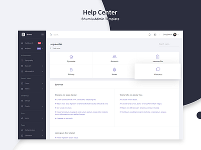 Bhumlu Admin Template