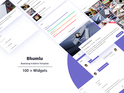 Bhumlu Admin Template admin admin dashboard admin design admin panel admin template bhumlu branding dashboad dashboard design dribbble dribbble shots premium design ui ux ui deisgn ui design ui ux ui web design uikit widgets