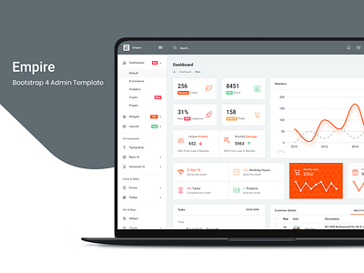 Empire Admin Template