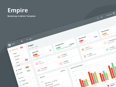 Empire Admin Template