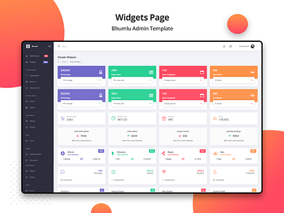 Bhumlu Bootstrap Admin Template