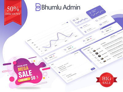 Bhumlu Admin Template admin admin dashboard admin design admin panel admin template branding dribbble dribbble shots premium design ui design ui ux