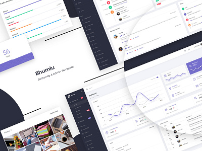 Bhumlu Admin Template admin admin dashboard admin design admin panel admin template bhumlu branding dashboad dashboard design dribbble dribbble shots premium design ui ux ui deisgn ui design ui ux ui web design uikit widgets