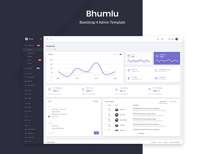 Bhumlu Admin Template admin admin dashboard admin design admin panel admin template bhumlu branding dashboad dashboard design dribbble dribbble shots premium design ui ux ui deisgn ui design ui ux ui web design uikit widgets