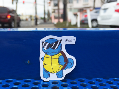 No.007 - Squirtle pokemon