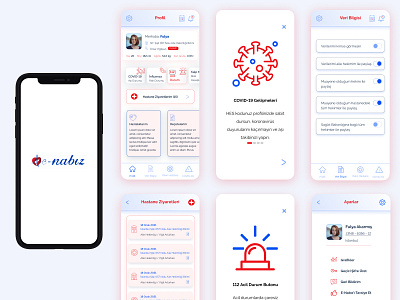 e-Nabız Mobile Health App Redesign