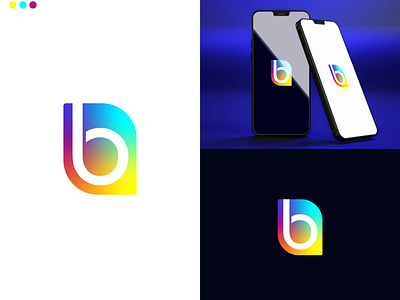 Creative mobile app logo design