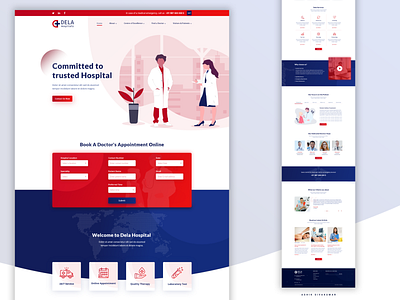 Hospital Landing Page Concept adobe photoshop adobe xd design hospital hospital webiste kerala kochi landing landing page landing page concept landing page design landing page ui medical ui ux ui ux design ui deisgn ui designer ui ux design ux design website