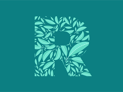 Leaf brush Kit adobe illustrator botanical brushes design font illustration leaf logo vector