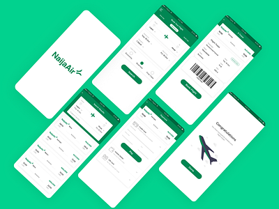 Flight Booking Application UI Design