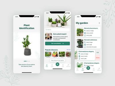 Plant Care App Design Concept