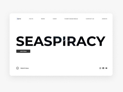Seaspiracy  Hero Design.