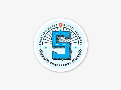 Snaptrends Sticker