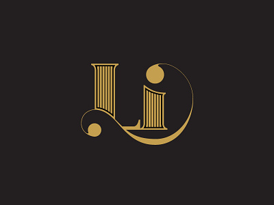 Annie Logo 2 design gold illustration lettering logo type wowsujina