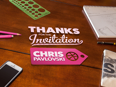 Dribbble Thanks