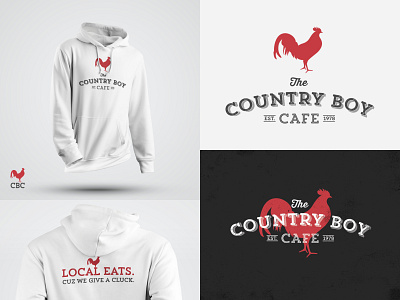 Country Boy Cafe Identity