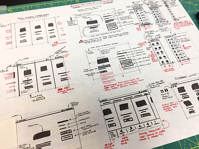 AquaBuildr Kiosk Wireframe Sketch