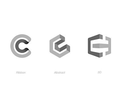 Continuous Composites Concepts bw composites concept concepts continuous crooz media exploration identity logo mark