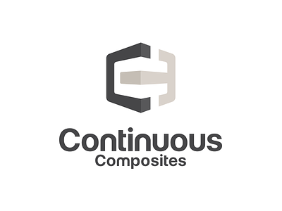 Continuous Composites Identity 3d brand composites continuous crooz media identity logo mark printing