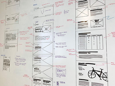 Whiteboard Wireframing concepts crooz media sketching website white board wire framing wireframes