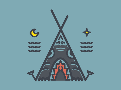 Shark Teepee