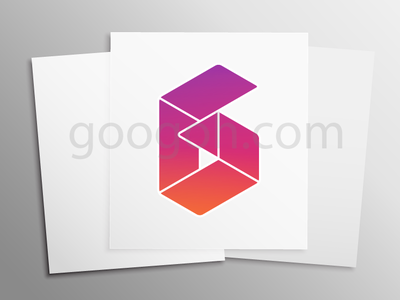 G Monogram Typography branding design icon logo typography