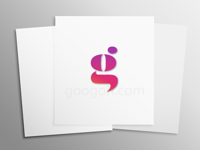 G Monogram Typography branding design logo minimal typography