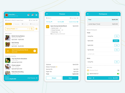 Re-Design Pawoon POS Mobile v2