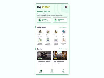 Haji Pintar Redesign hajipintar hajj indonesia jakarta mobile ui umroh