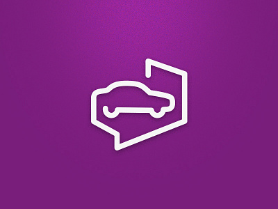 Parking Logo belgian branding brandmark car icon logo parking pin