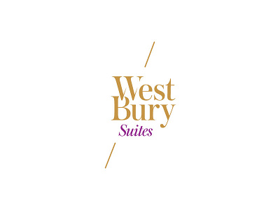 Westbury Suites Branding apartment branding brandmark elegant hotel logo luxury suite typography westbury