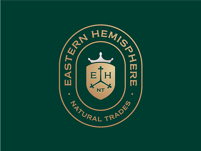 EHNT Logo branding company crest eastern emblem group logo monogram sri lanka