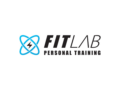 Fit Lab - Personal Training brand brand identity gym icon lab logo logotype personal training training typography